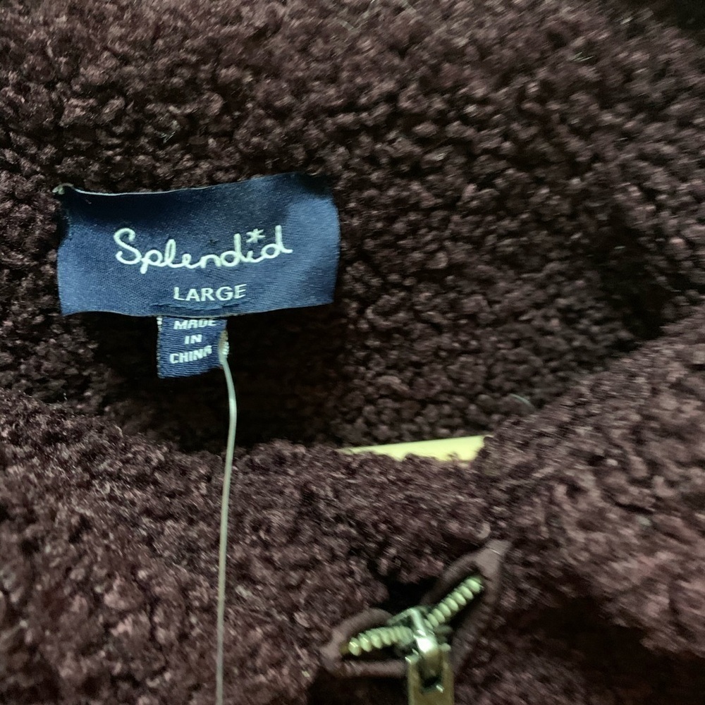 Splendid Teddy Oversized Jacket Large NWT - Picture 7 of 8